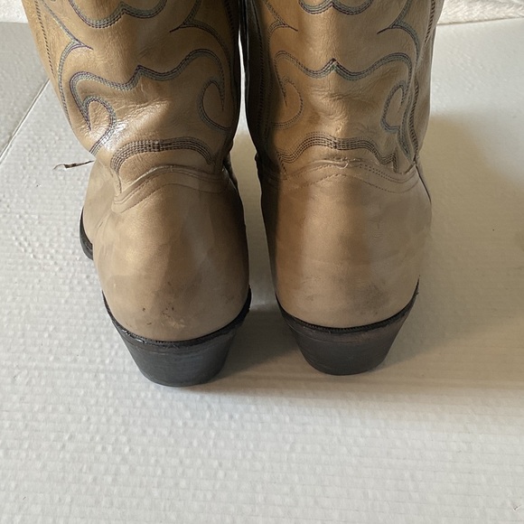 Tan Western vintage Cowboy Boots - Picture 3 of 7